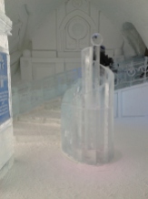 Ice Hotel stairs